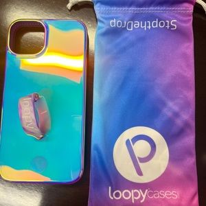 Violet Quartz Loopy Case for iPhone 13